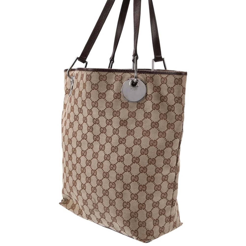 Gucci Gg Canvas Large Eclipse Tote - image 1